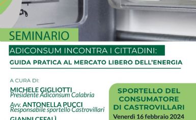 Locandina evento 16 febbraio