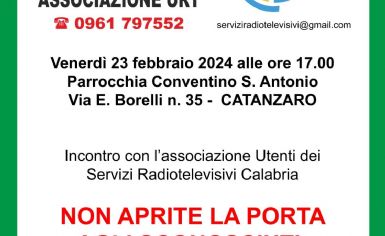 Locandina evento 23 febbraio