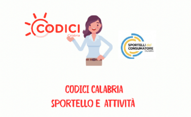 GIulia presenta lo sportello Codici Calabria