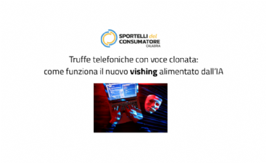 truffe telefoniche. vishing alimentato dall'ai