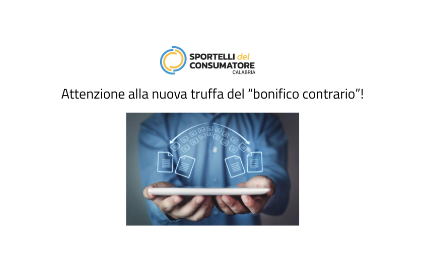Truffa del bonifico contrario