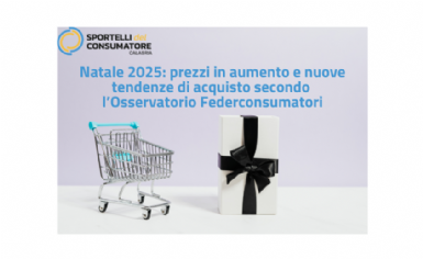 Natale ed acquisti secondo l'osservatorio Federconsumatori