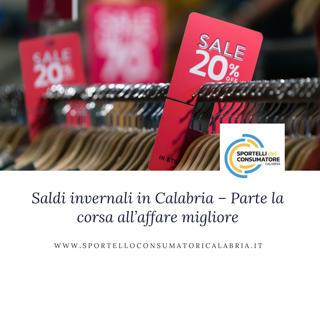 Immagine saldi al negozio
