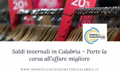 Immagine saldi al negozio