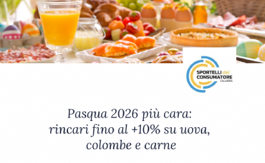 Tavolata di pasqua e titolo della news